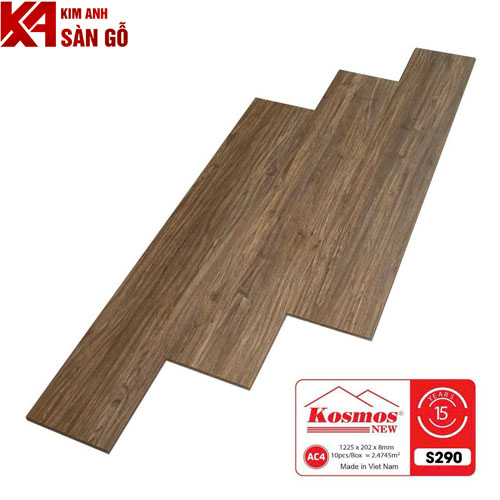 Sàn Gỗ Công Nghiệp 8MM KOSMOS-S290